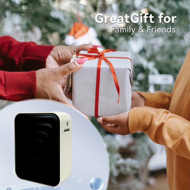 Upgraded mini label maker , portable wireless thermal printer, easy to use, suitable for office, home, and business. A great Valentine's Day gift for your partner.