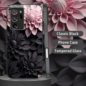 Dark Floral Aesthetic Phone Case - For Galaxy Note20 Ultra 5G - Elegant Shockproof Protection--975