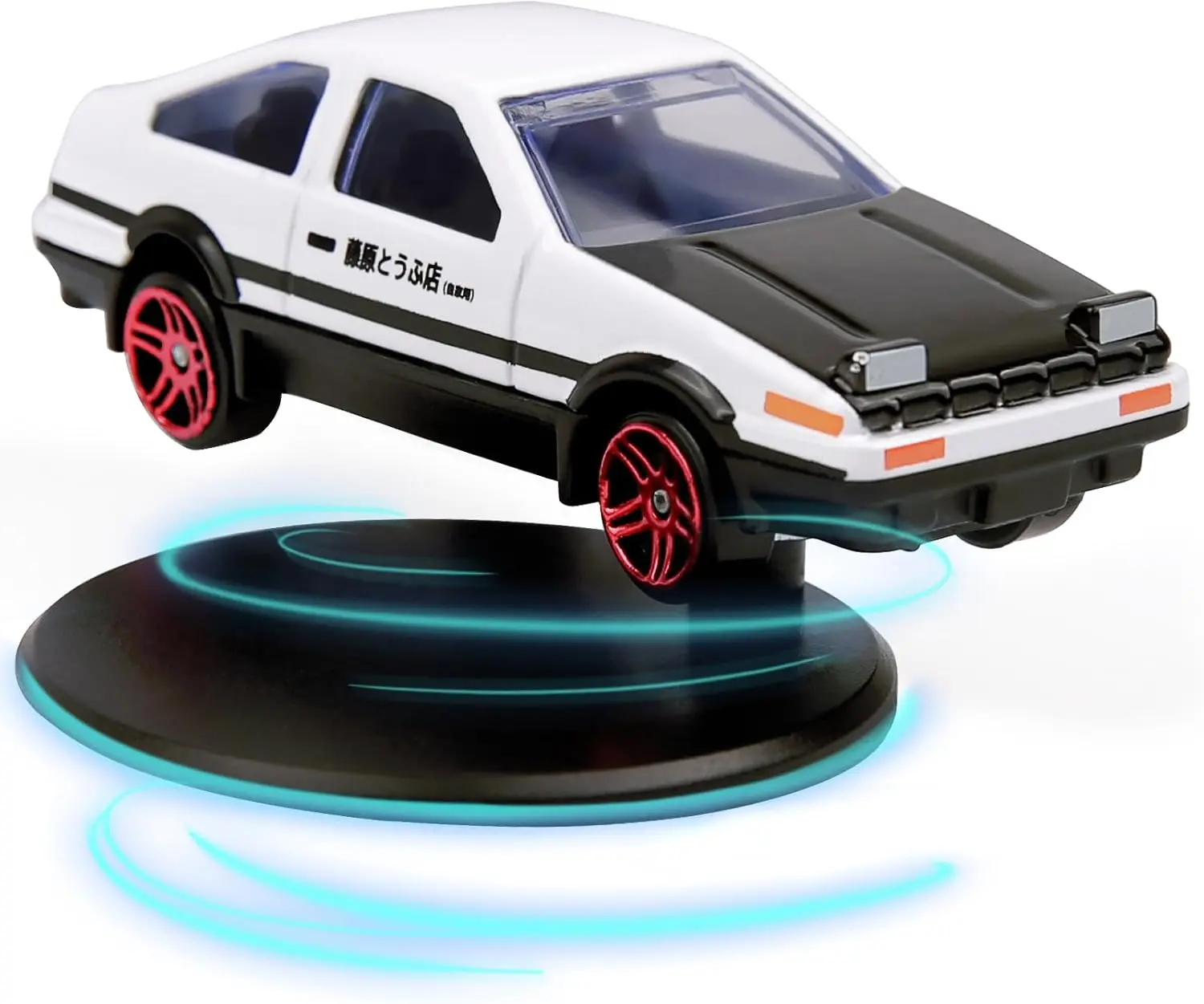 Car Drift Dashboard Ornament, Alloy Mini Drift Car Decoration with Spinning Wheels, Dynamic Rotating Car Interior Accessory for Dashboard Clever Clove