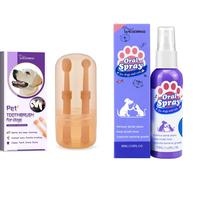 Oral spray + Dog toothbrush