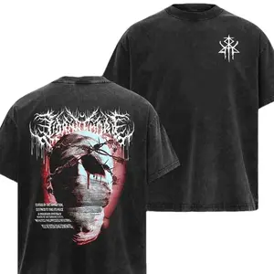 Vintage Lorna   Shore   Zero   Gauze   Shirt Heavy Metal Washed Shirt , Fans Music Graphic Tee,Rock Music Lover Shirt, Vintage Band Shirts Casual Comfort Cotton Fabric Fit Top , Top Men's and Women's Clothing . 4