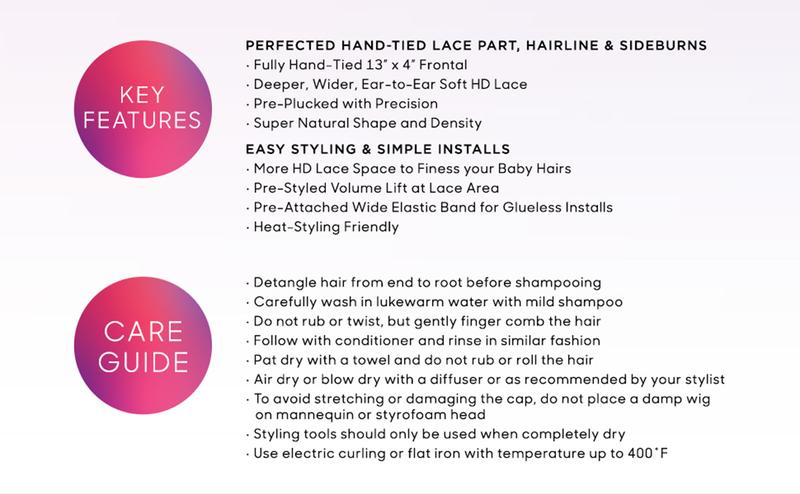 Outre HD Lace Frontal Wig Perfect Hairline Glueless Fully Hand-Tied 13X4 Swoop Series Swoop10 Outre HD Lace Frontal Wig Perfect Hairline Glueless Fully Hand-Tied 13X4 Swoop Series Swoop10