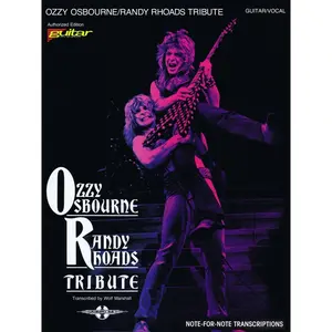 Ozzy Osbourne - Randy Rhoads Tribute | Guitar Tablature Songbook with Complete Transcriptions | Play It Like It Is Series for Electric Guitar | Includes Crazy Train, Iron Man Paperback – October 1, 1987