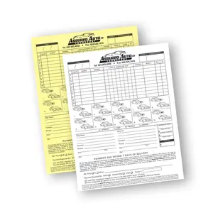 Full Page Carbonless Forms ( NCR )