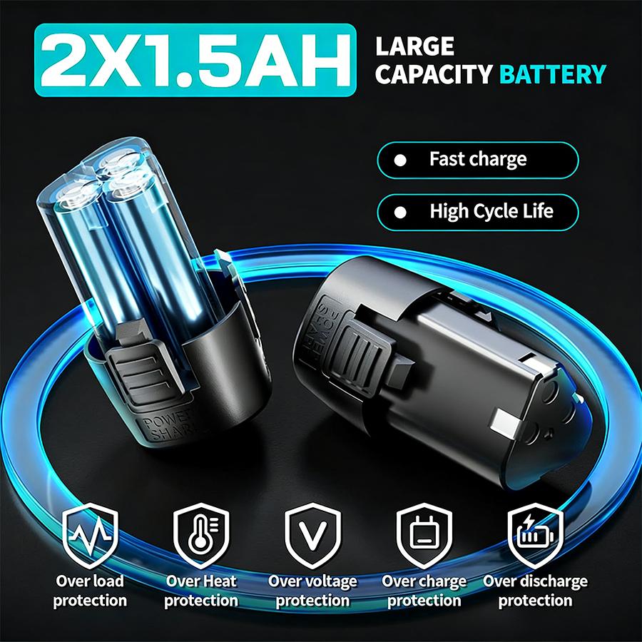 Electric Right Angle Wrench, 1 Count 45NM 3/8'' Ratchet Wrench, Removal Screw Nut Car Repair Tools, Power Tools, Cordless Power Tool Set, Power Tools, Cordless Torque Wrenches