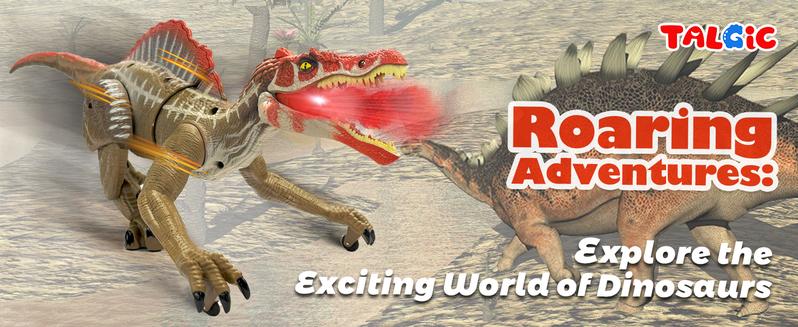 (New Release) RC Spinosaurus Toy, swift movement & water spray, gift for kids