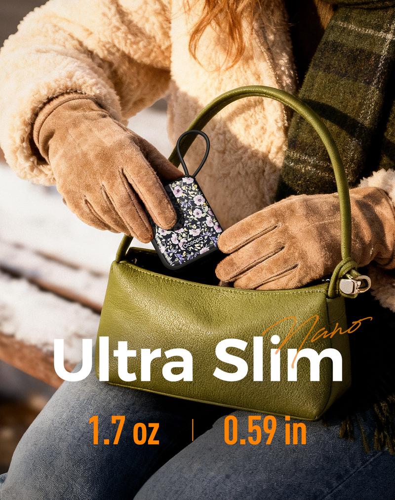 Ocoopa Rechargeable Hand Warmers 2 Pack Ultra Thin Portable Electric Heated Gloves 3 Settings UL Certified Christmas Gift for Women Outdoorfun UT5 Nano TikTokShopBlackFriday Durable