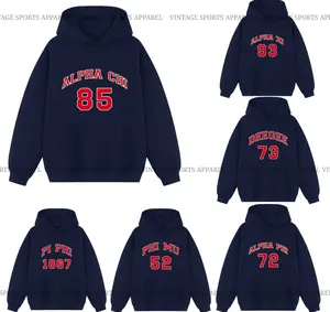 All Team Sorority Marathon Hoodie, Greek Life Sorority Hoodie, College Sisterhood Apparel, Cute Sorority Sweatshirt Gift