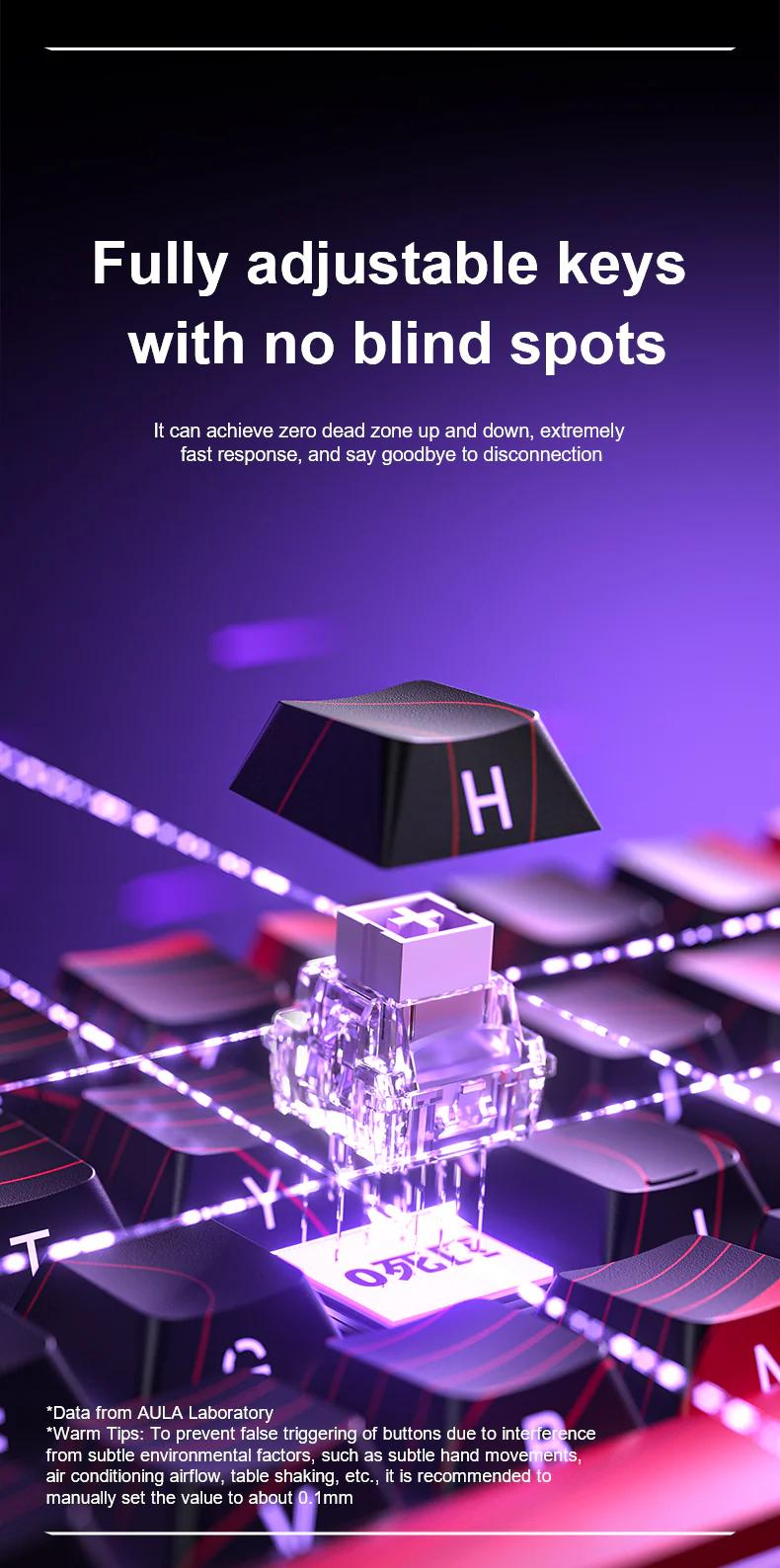 [New]Aula WIN68/WIN60 HE MAX Magnetic Switch Keyboard, RT, Extreme Response, Gaming Keyboard 65% Wired Compact Keyboard, 8000 Hz Polling Rate, Hot-Swap fathersdaygift