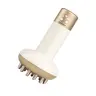 Handheld Body Massager with Heat, Vibration & Red Light, Portable Full-Body Massage Device, Gold techvibes