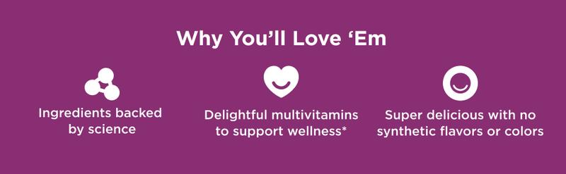 OLLY Essential Prenatal Gummy Multivitamin, Folic Acid, Vitamin D, Omega 3 DHA, Supports Healthy Growth and Brain Development, Citrus Berry - 60 Count