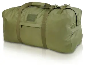 Large Tactical Duffle Bag 32" - Waterproof Duffel Bag Gym Travel - Military Cargo Bag with Robust Construction and Ample Capacity for Hikers, Hunters and Anglers