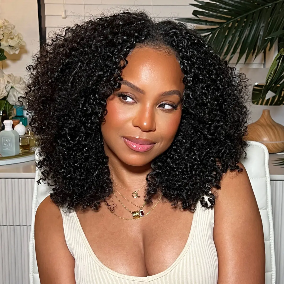 OQ HAIR Afro Curly V Part Wig 180% 250% Density No Leave Out Thin Part Human Hair Wigs 0 Skill Needed Glueless Wig Beginner Friendly #DealsForYouDays