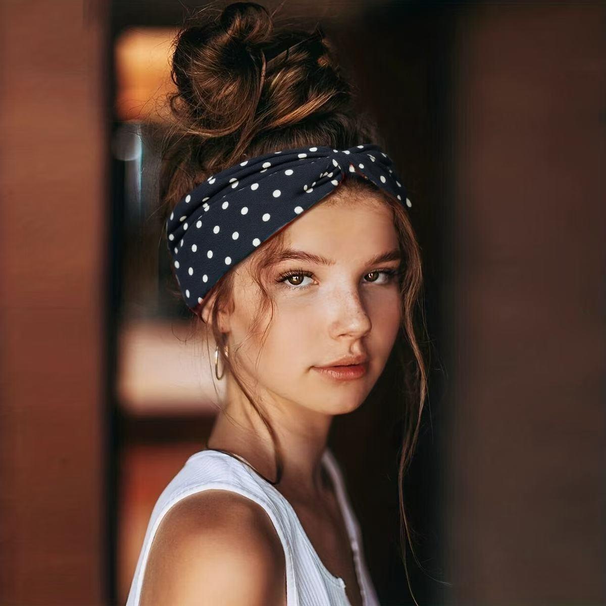 Boho Bandana Style Headband | Wide Paisley Hairband for Thick Curly Hair | Busy Mornings, Gym & Makeup | Soft, Breathable & Stylish | Latina Favorite Boho Bandana Style Headband | Wide Paisley Hairband for Thick Curly Hair | Busy Mornings, Gym & Makeup | Soft, Breathable & Stylish | Latina Favorite