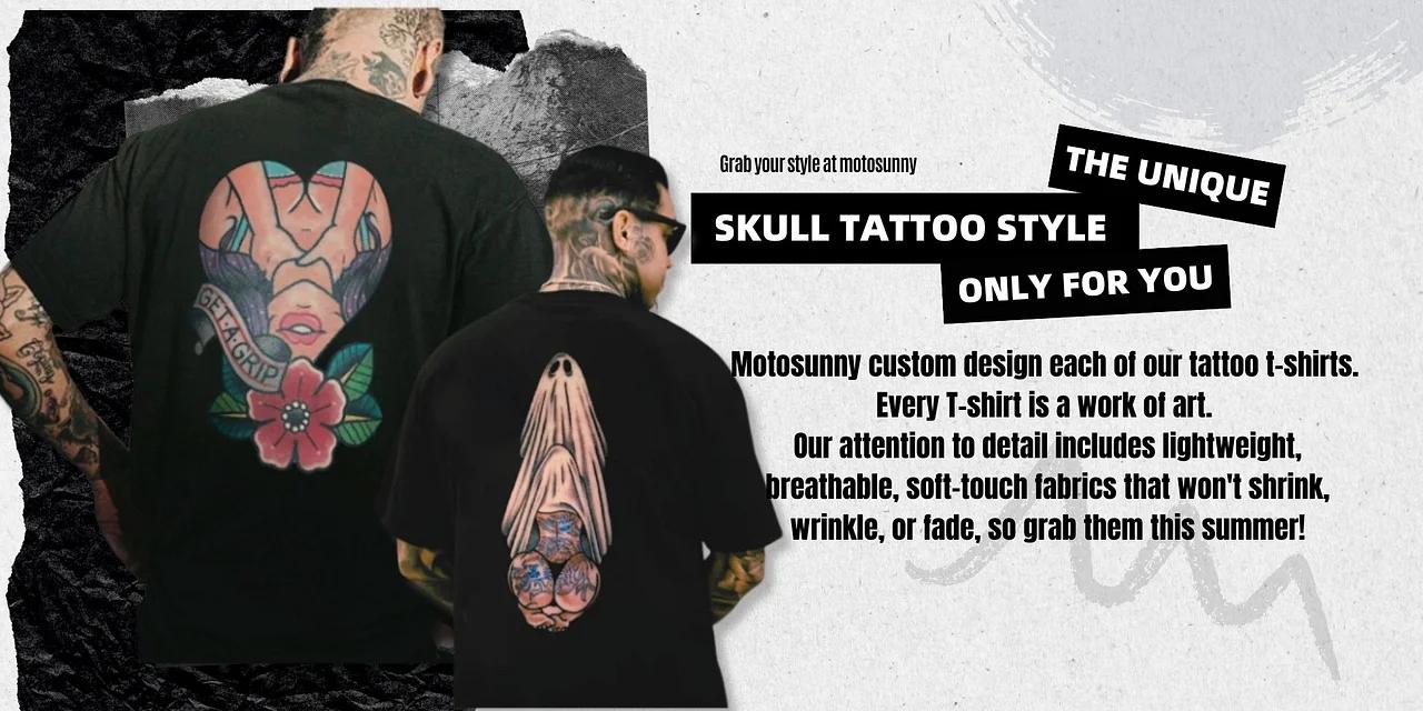 IT IS WHAT IT IS Skull Print Men's T-Shirt, Top Menswear, Cotton Tee Shirt Casual Streetwear