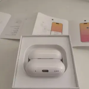 Transparent Clear Case for Apple Airpods Pro 2 2026 Protective Cover TPU PC Material Secure Closure Shock Absorption Fashion Accessories Protection Wireless Earphone Tws Portable Earbuds Audio