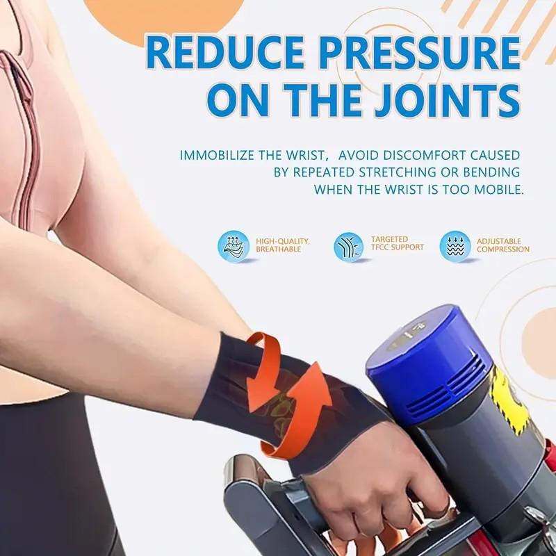 Ultra-Thin Elastic Wristbands 4PCS Unisex Nylon Wrist Joint Compression Supports Adjustable Size for Housework Comfortable Lightweight Healthcare Protect Your Wrist for Comfortable Wear