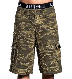 Affliction Men's Skull Camo Short