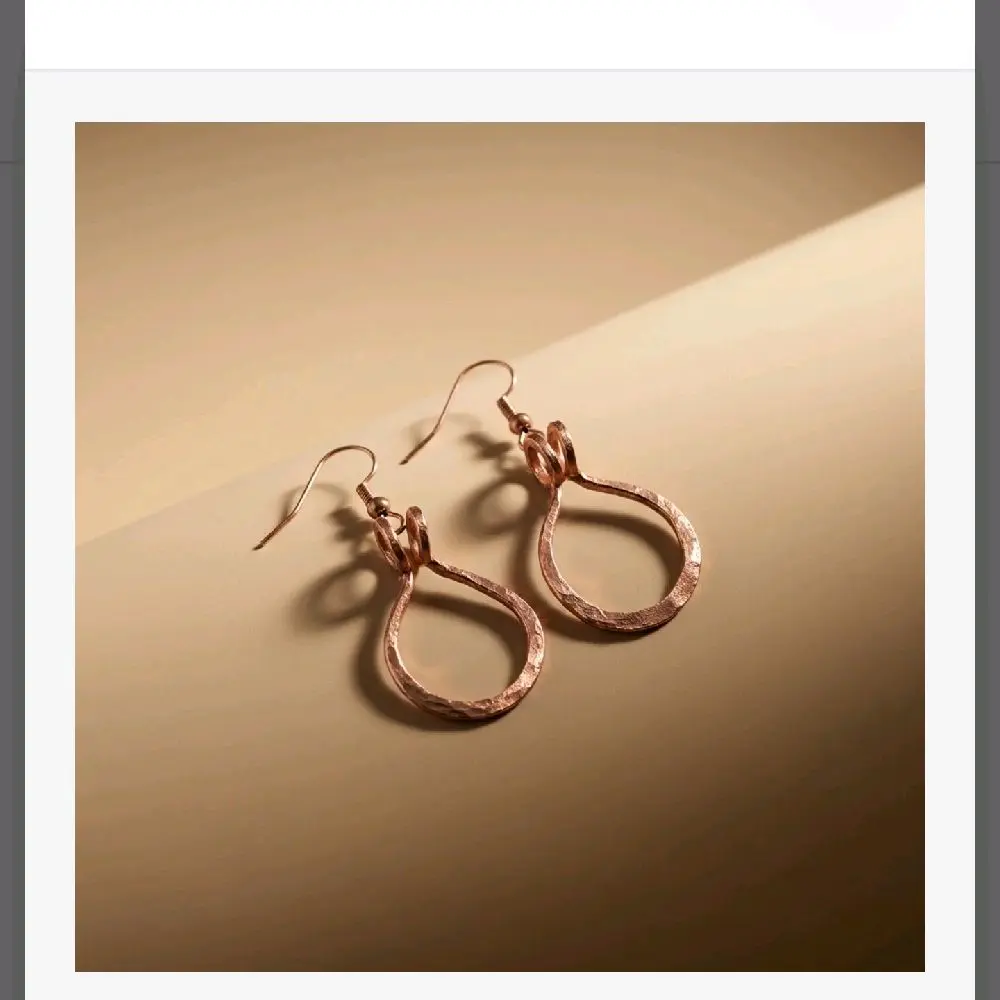 Copper earring Copper earring