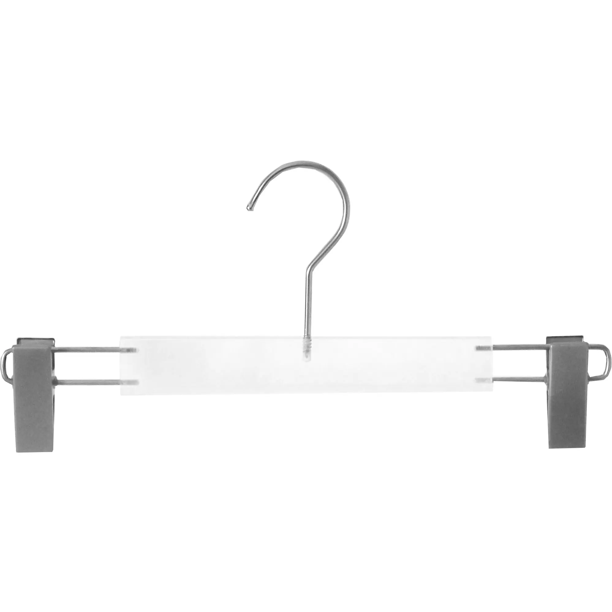 Acrylic Skirt & Pant Hanger with Clips