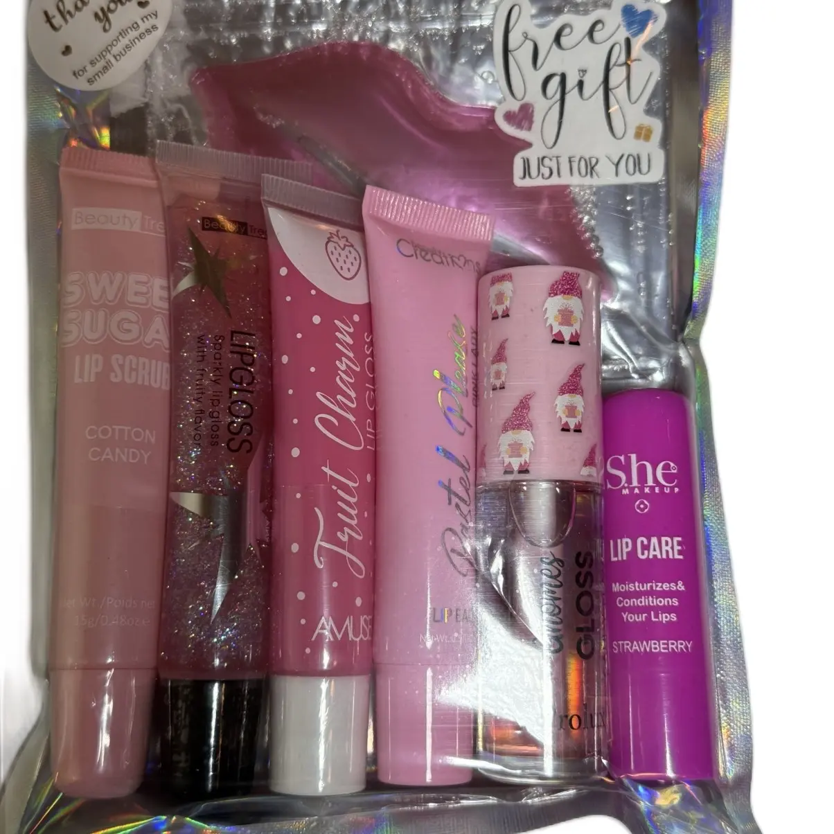 Colored Shiny Lipgloss Bundle - Assorted Colors for Makeup - Ideal for Everyday Use - Lipstick Glossy collection glossy lip