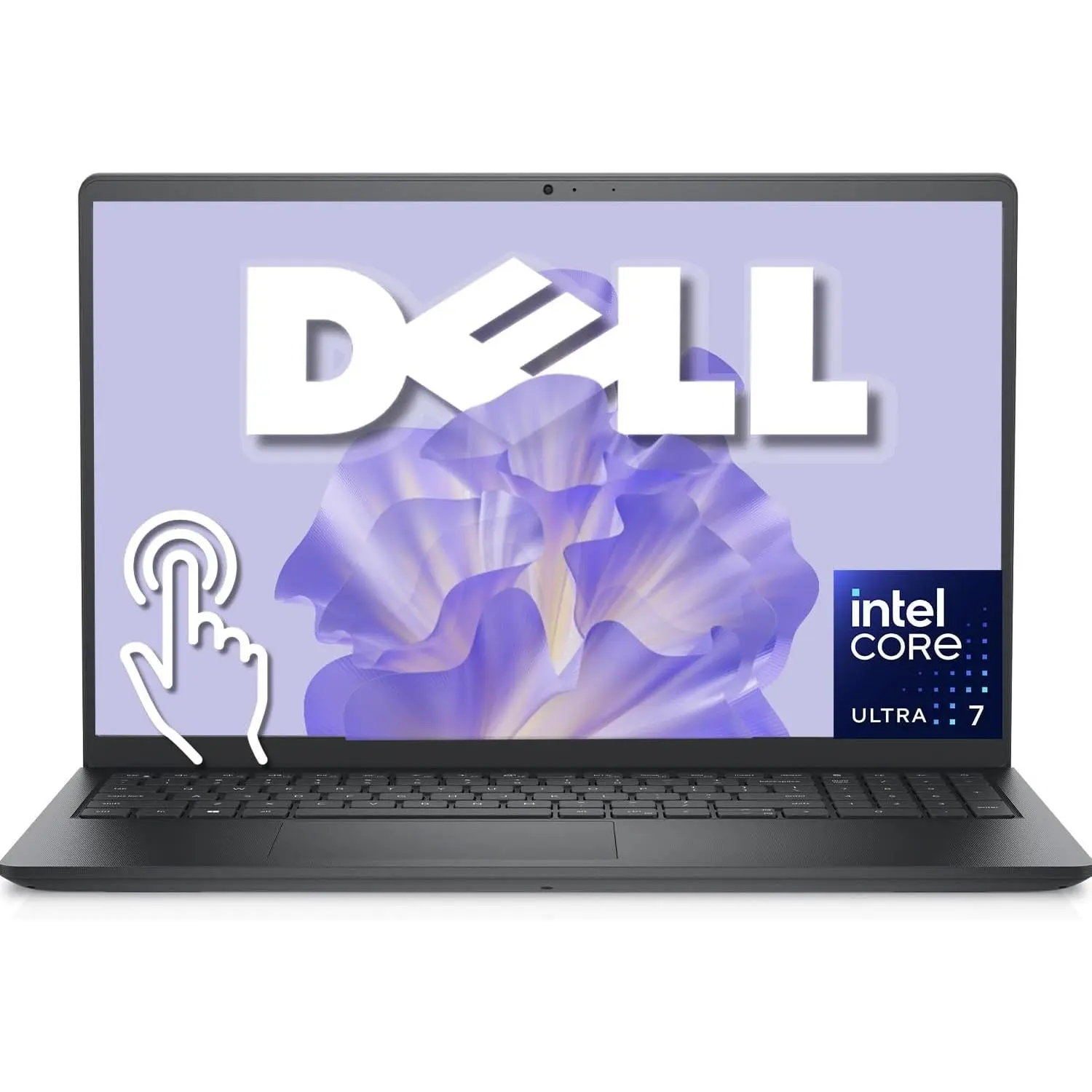 Dell d1523 15.6" FHD Touchscreen FHD Display Business Laptop - Intel 12-Core Ultra 7 255U (Up to 5.2 GHz), 64GB DDR5 RAM, 1TB SSD, Backlit Keyboard, Windows 11 Pro, Office 365 for Web, Work&Study