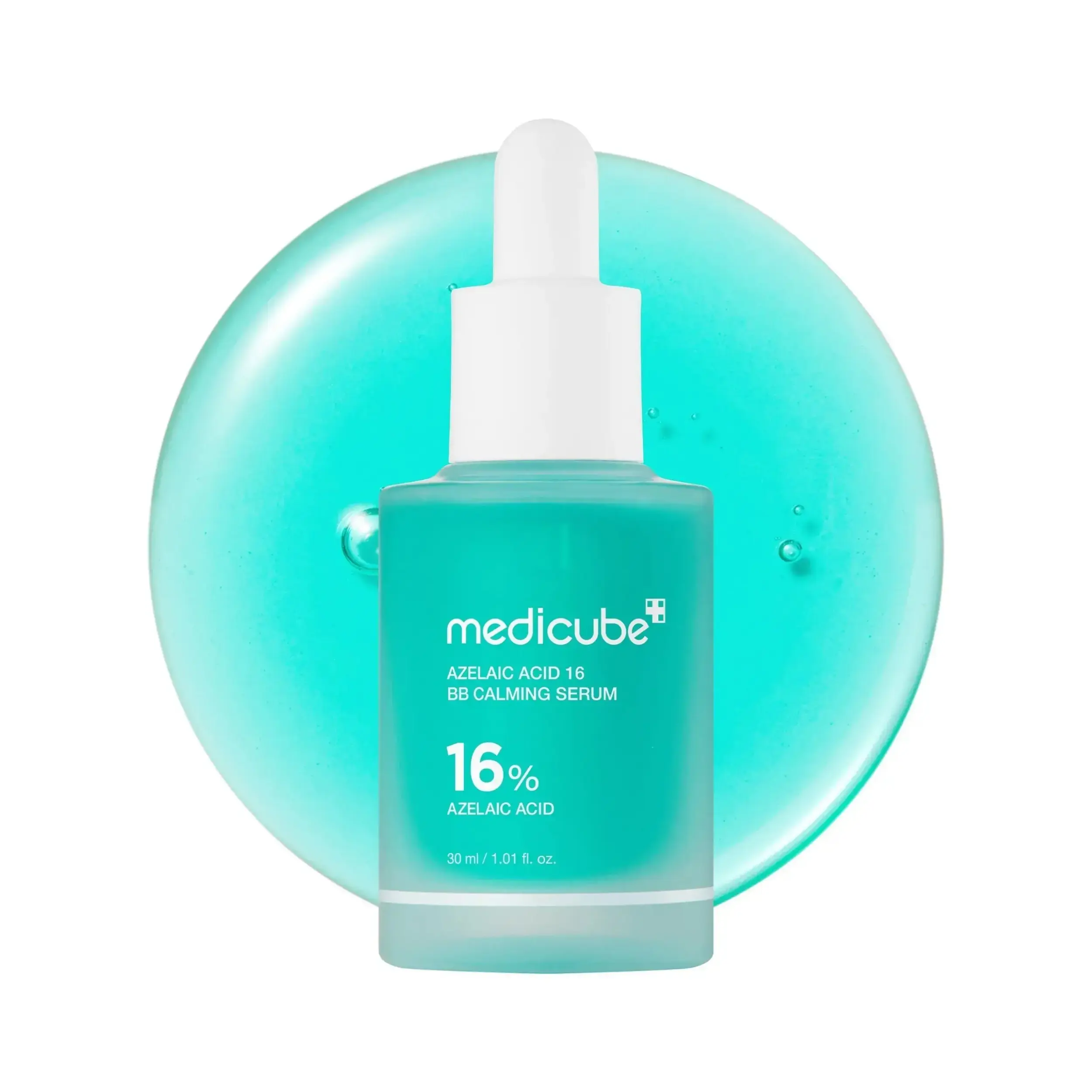 [Official Medicube Partner] Azelaic Acid 16 BB Calming Serum 30ml - calm troubled skin, refine skin texture, provide targeted after spot care, Azelaic Acid Complex, Niacinamide, Pantothenic Acid
