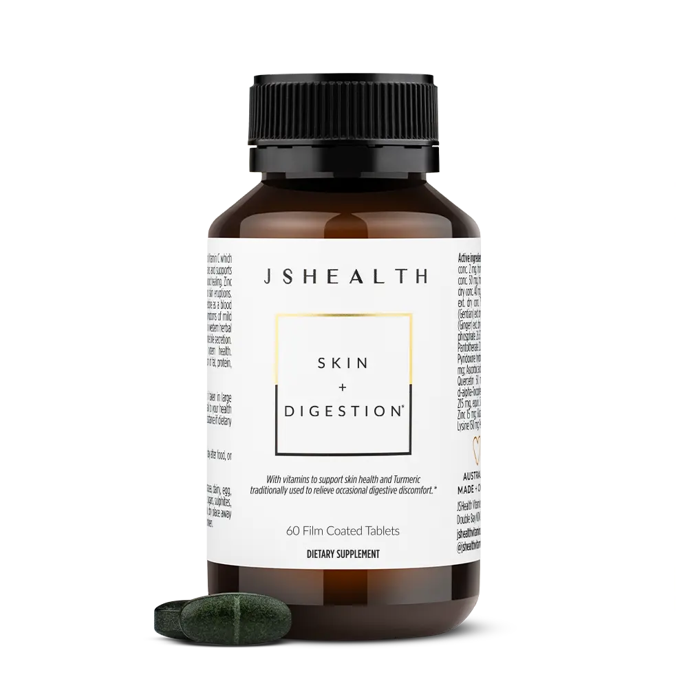 JSHealth Skin + Digestion Formula - Supports Skin and Gut Health
