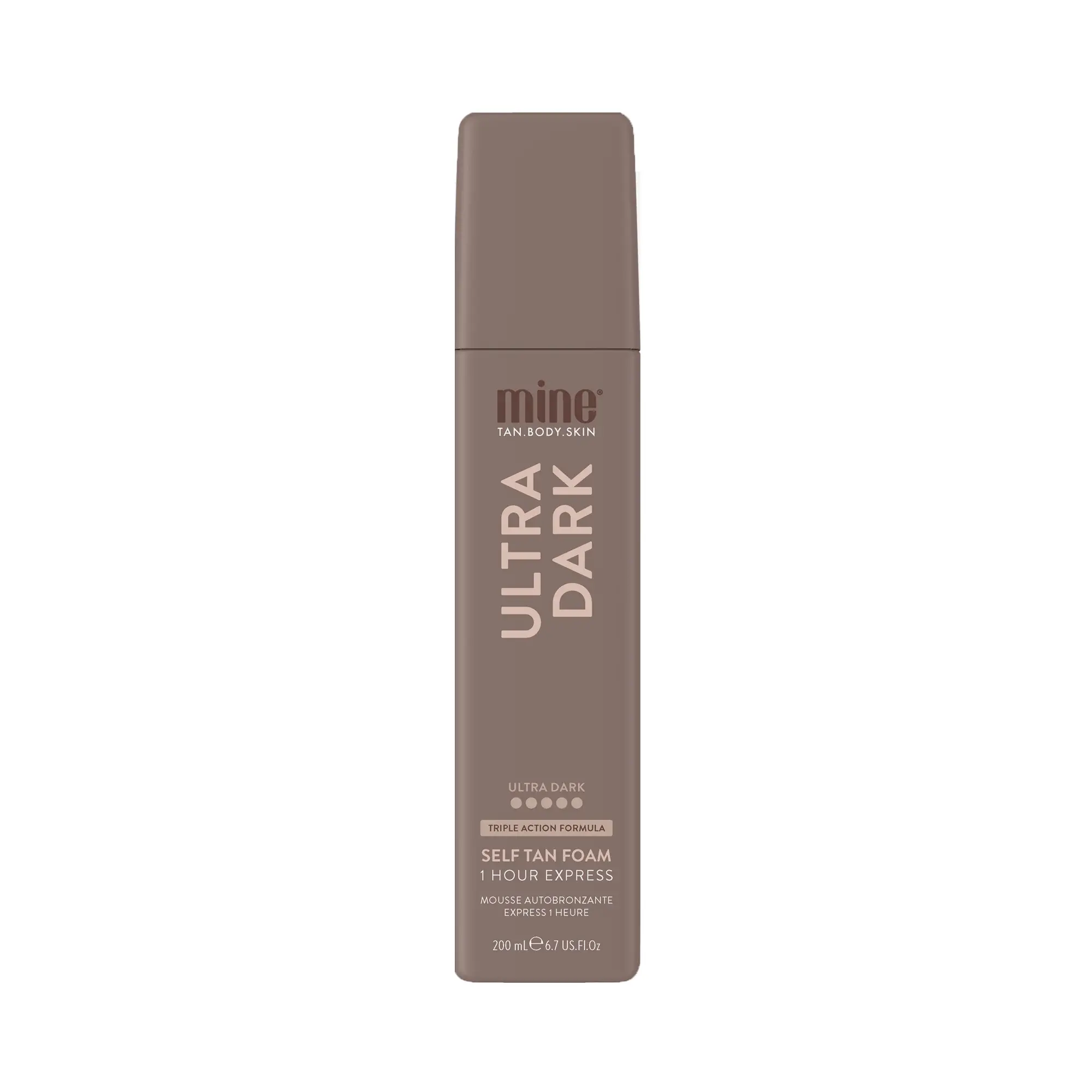 MineTan Ultra Dark Self Tan Foam, 1 Hour Express Sunless Tanner with a Triple Action Formula, Fast-Drying for a Deep Bronze Glow, Coconut Scent, Tanning Lotion, Body Care, Beauty Products, Natural Glow Body Self-Tanners, Bronzing Foam Body Self-Tanners