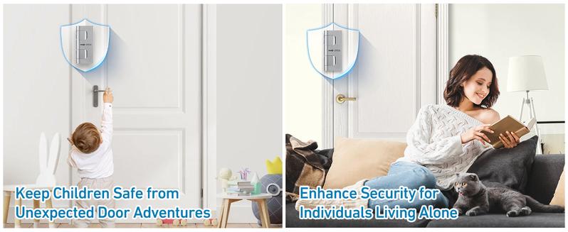 Home Security Door Reinforcement Lock. Childproof Door Reinforcement Lock Upgrade Night Door Security Lock Withstand 800 lbs for Inward Swinging Door Home Security Door Reinforcement Lock. Childproof Door Reinforcement Lock Upgrade Night Door Security Lock Withstand 800 lbs for Inward Swinging Door