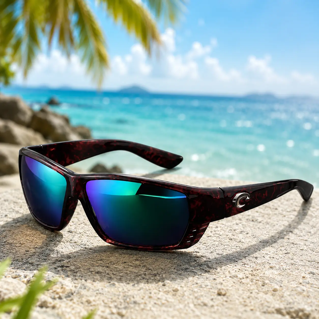 Costaego Polarized Outdoor Shades, Performance Wraparound Fishing Sunglasses UV400 for Men Women