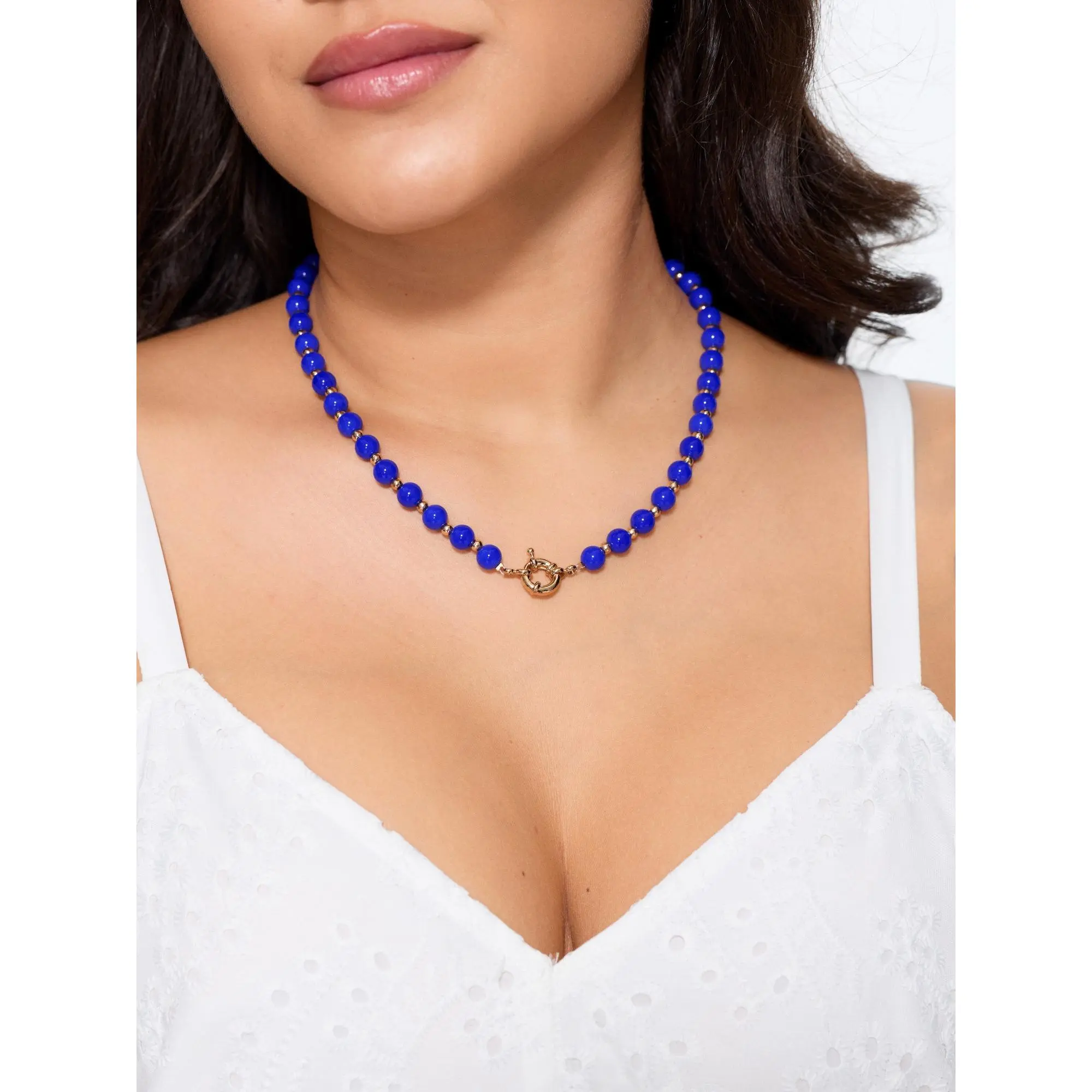 BloomChic Vintage Beaded Choker Necklace