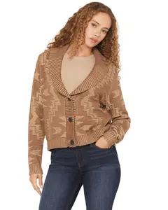 Pendleton Women's Textured Cardigan - Tc01404-87438