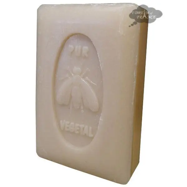 French soap - Triple milled - Rectangular - 100g - Honey scent | La Lavande