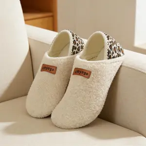 Fuzzy House Slippers for Women & Men | Cozy Closed Back Lightweight Indoor Outdoor Shoes
