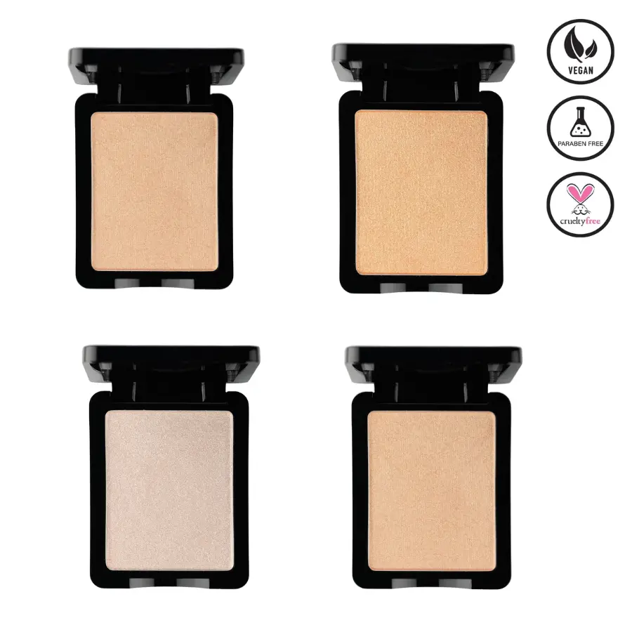 Armaf What a Glow Highlighter Powder, Mineral-Based Cosmetic for a Luminous Glow Finish - Radiant Face Makeup for Adults, Single Item, 20G, Topaz, Makeup Routine