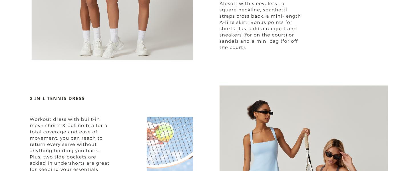 QINSEN Womens Square Neck Tennis Dress Sleeveless Built in Shorts Golf Athletic Dress with Pockets