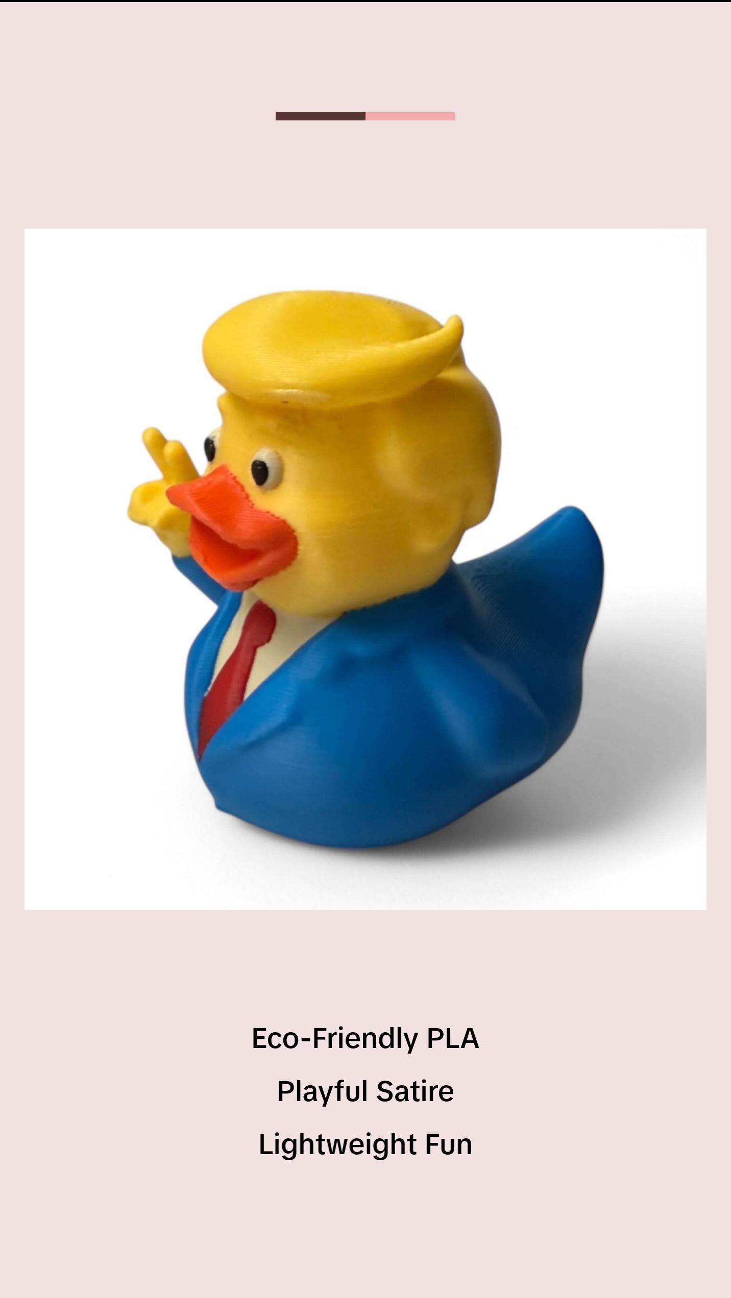 Trump Duck Duck - Original Product with Unique Design and Features