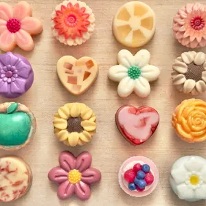 YOU PICK ANY 4: Delicious Lather Scented All Natural Soap Bars - Set of 4