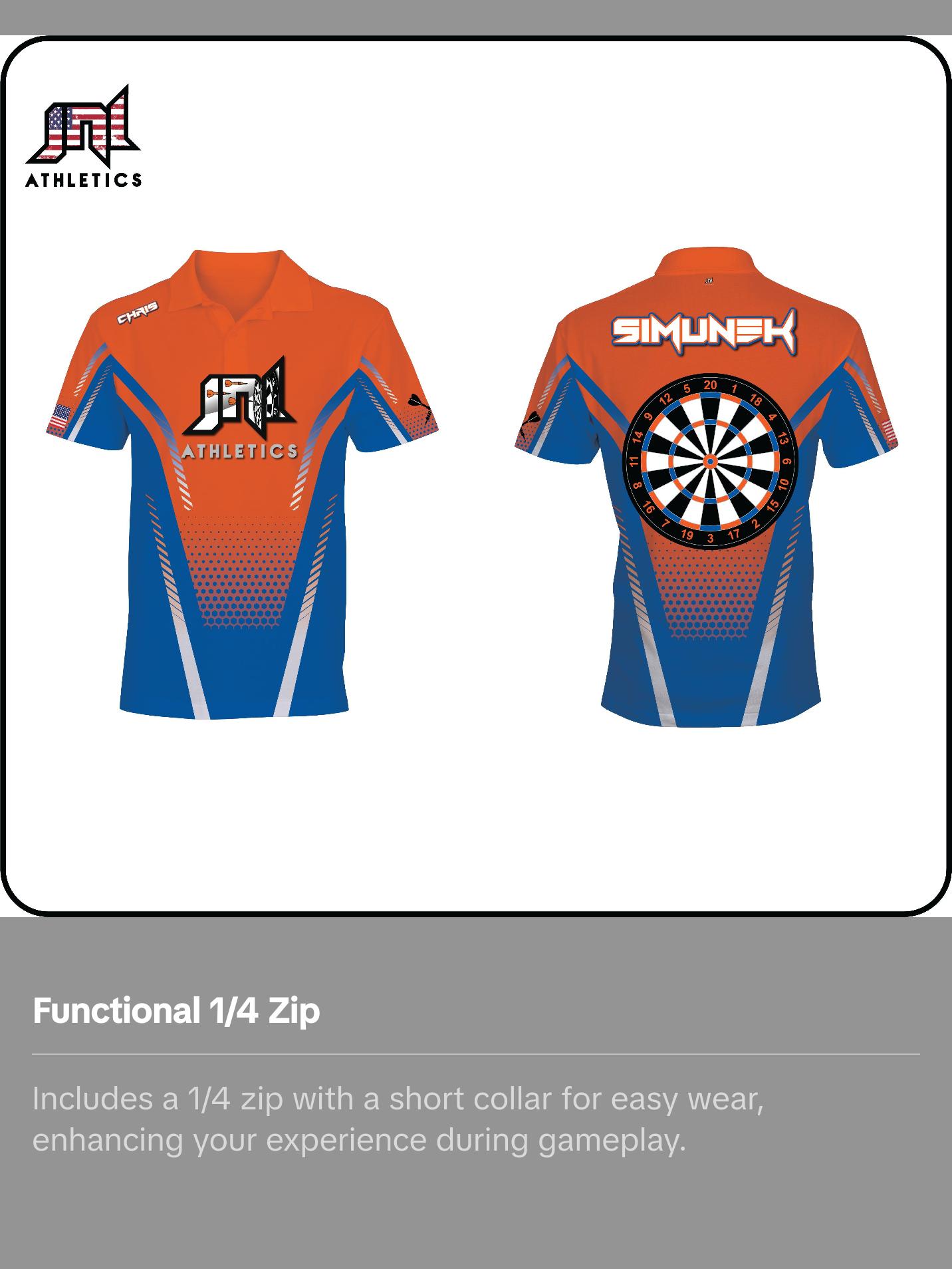 Chris Simunek Dart jersey