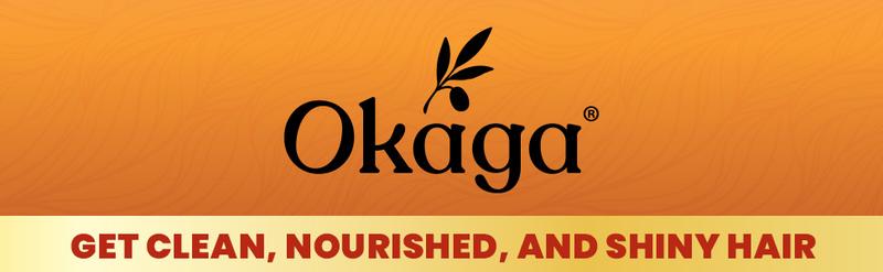 Okaga Batana Oil Shampoo - Support Hair Growth, Strengthening, & Cleansing - 8 in 1 Formula of Natural & Organic Ingredients for Healthy Hair - (300 mL)