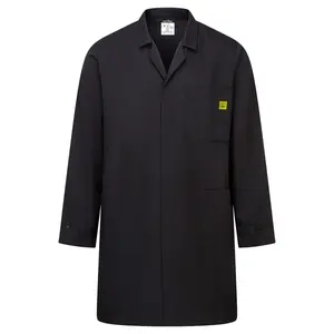 Portwest AS10 Anti-Static ESD Coat Workwear PPE XS,S,M,L,XL,2XL,3XL,4XL,5XL