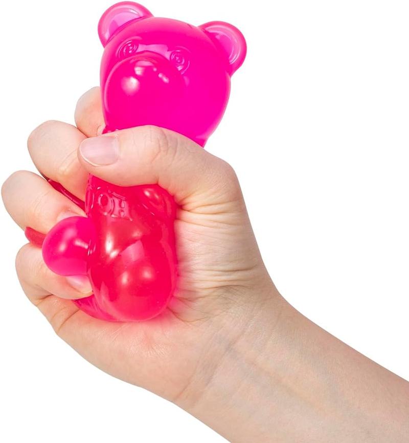 NeeDoh Gummy Bear – 3.5" Sensory Fidget Toy, Squeeze, Pull & Smush, 4 Assorted Colors, Random Color NeeDoh Gummy Bear – 3.5" Sensory Fidget Toy, Squeeze, Pull & Smush, 4 Assorted Colors, Random Color