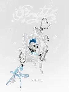 YANZHUJI: Seraph (Six-wings Angel) 3D Printed Card Sleeve for 3/3.5-inch Cards Original Design Customized Stan Gumi