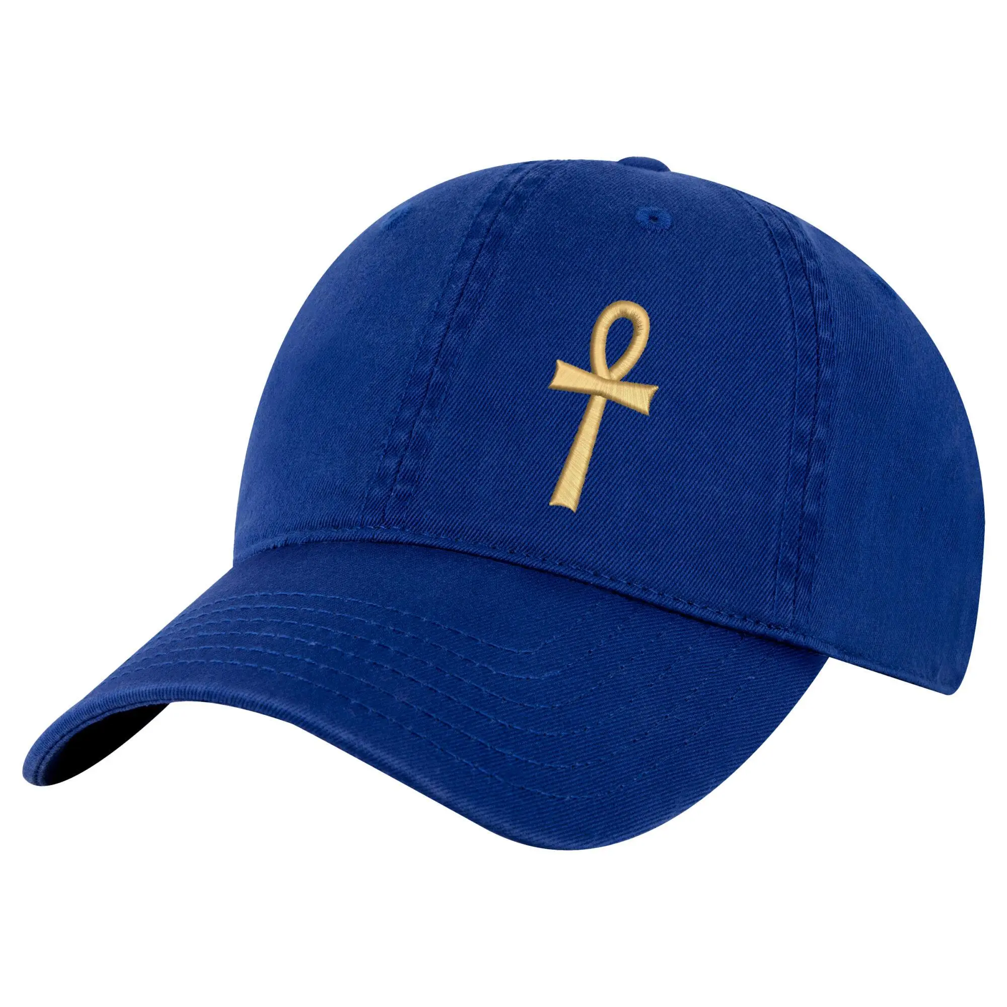 Ankh Cross of Life Embroidered Dad Hat – Egyptian Symbol Adjustable Baseball Cap