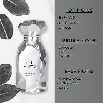 Arabiyat Prestige – Marwa Eau De Parfum 100ML (3.4 oz) | Men’s Luxury Fragrance | Fresh, Woody & Spicy Notes