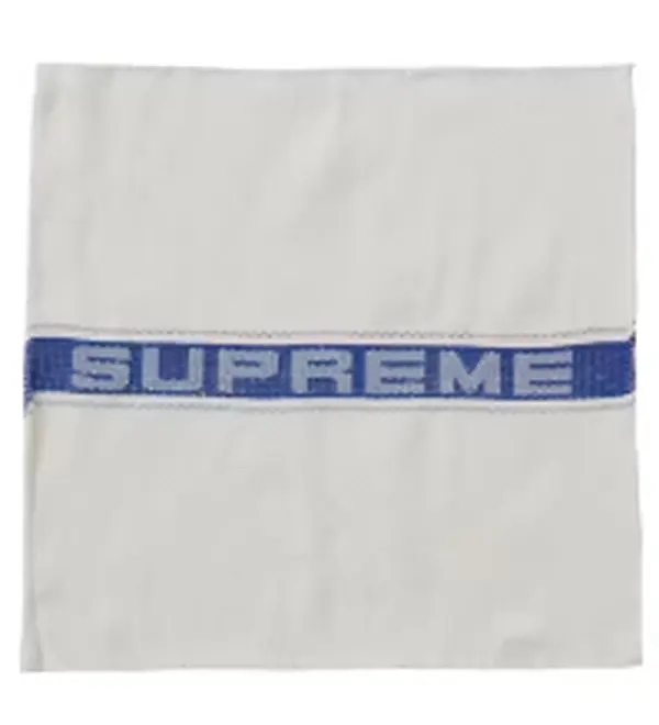 Supreme Shop Towel Blue/White