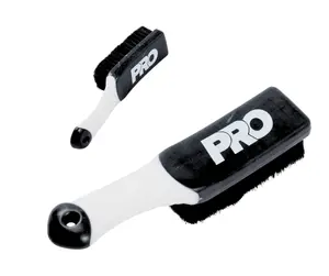 G&BPRO Pro Fade Brush (Black&White) - Precise Hair Fade & Haircut Brush - Adjustable for Barbers & Fade Hair Blending - Ideal for Barber Fade Cuts & Smooth Transitions - Professional Tool