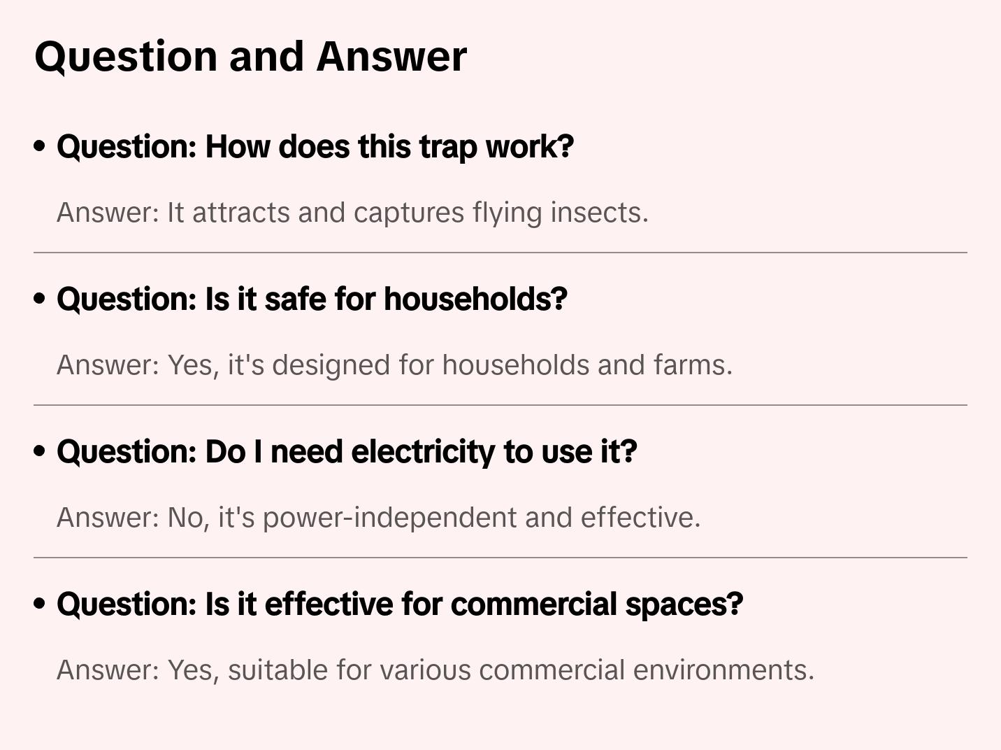 Bug & Fly Ribbon Traps - Scented, Effective Fly Control