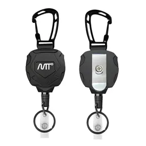 Premium Retractable ID Reel | Heavy-Duty Clip ID Holder for Work & School
